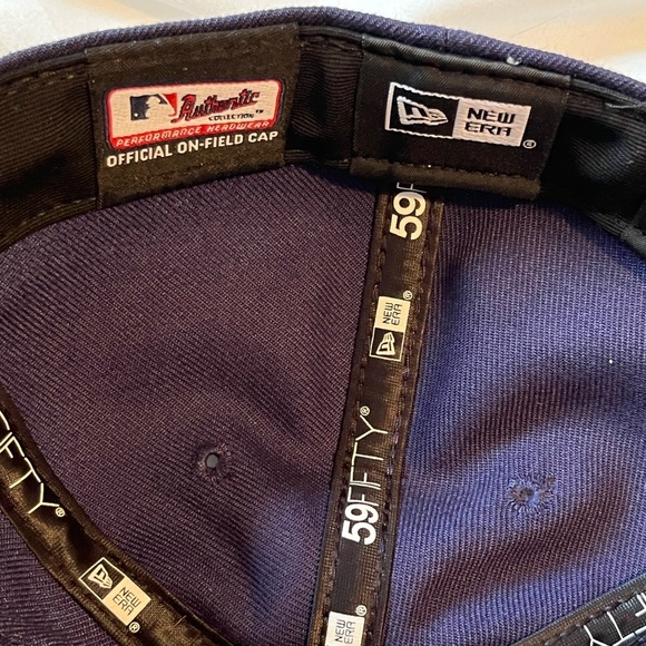 Milwaukee Brewers New Era 59 Fifty Contoured Crown Curved Visor Hat NWT - Picture 11 of 12